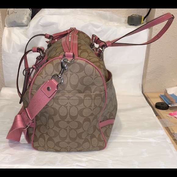 Coach Signature C Duffle Travel Tote - Picture 3 of 8